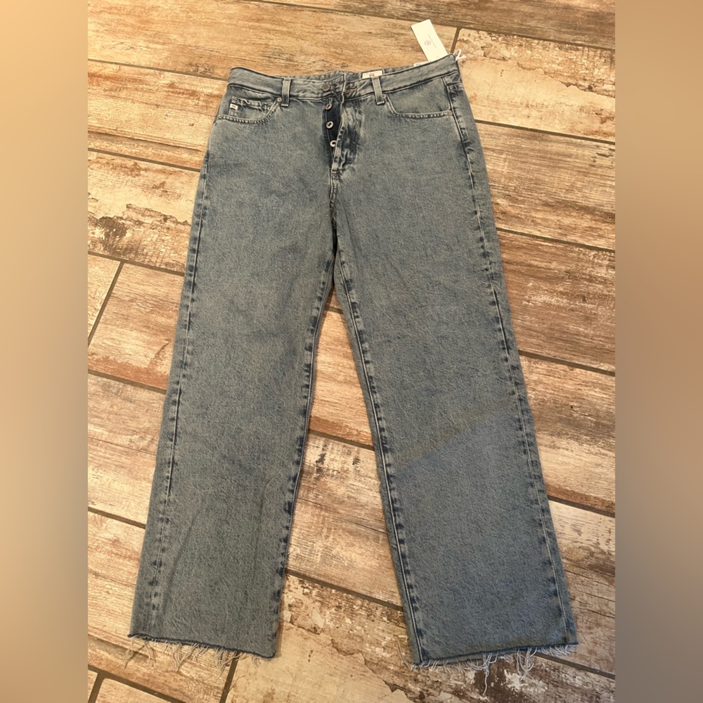 Ag Gold women’s straight cropped jeans